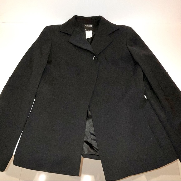 TOMASO STEFANELLE CRISTAL BOTTOM BLAZER. - Picture 6 of 12